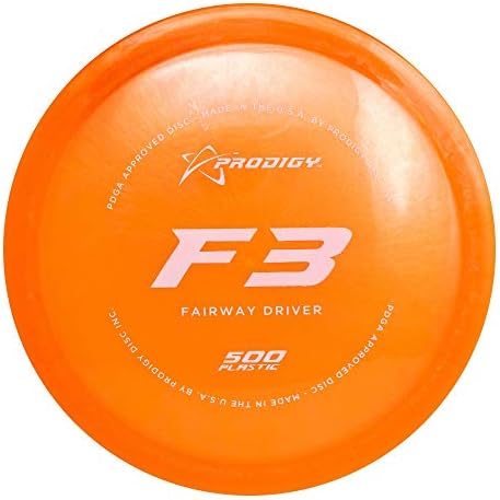 Prodigy Disc 500 Series F3 Fairway Driver Golf Disc [צבעים עשויים להשתנות]